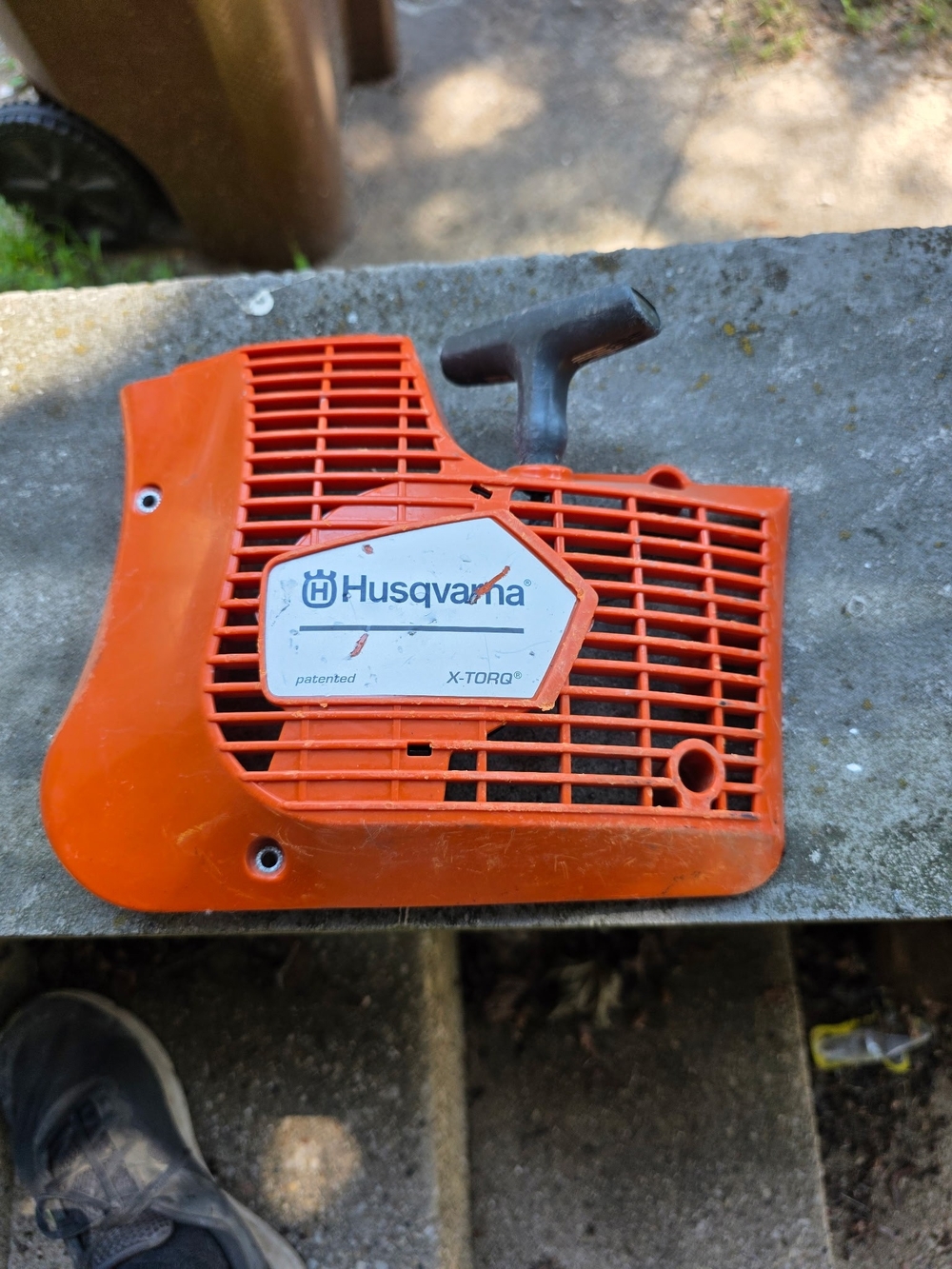 Husqvarna Orange Recoil Starter Cover